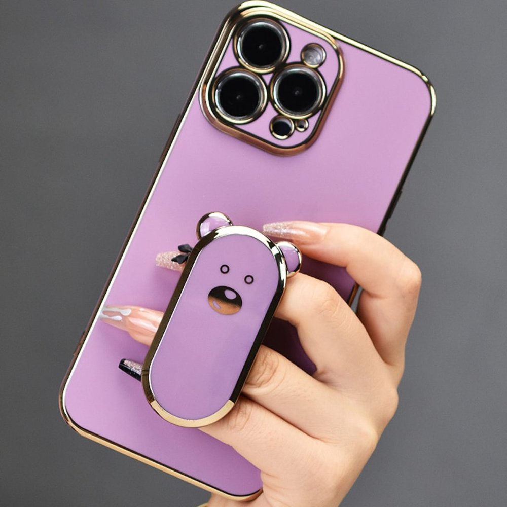 iPhone 15 Case iPhone 14 Case iPhone 13 Case iPhone 12/11 Case Bear Stand